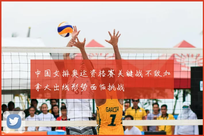 中国女排奥运资格赛关键战不敌加拿大出线形势面临挑战