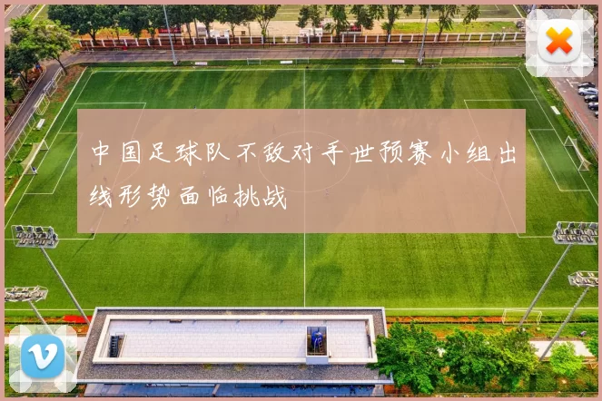 中国足球队不敌对手世预赛小组出线形势面临挑战