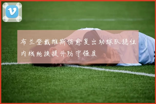 布兰登戴维斯伤愈复出助球队稳住内线轮换提升防守强度