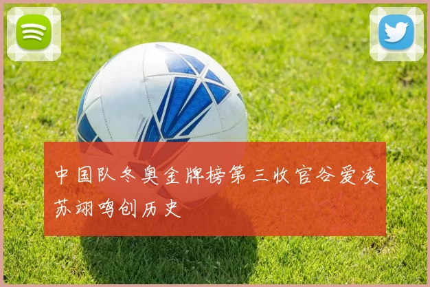 中国队冬奥金牌榜第三收官谷爱凌苏翊鸣创历史