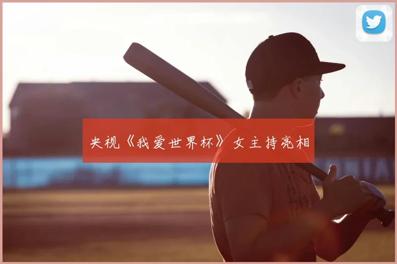 央视《我爱世界杯》女主持亮相