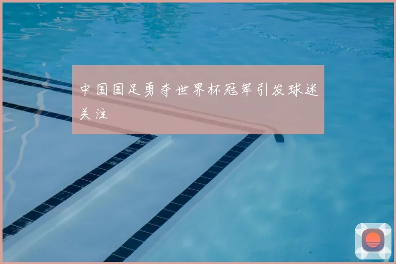 中国国足勇夺世界杯冠军引发球迷关注